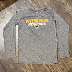 Pittsburgh Penguins tech/performance longsleeve tee